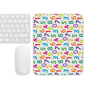 Mouse pad, 1,2,3, Mouse Pad, Back to School