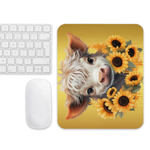 Mouse pad, Cow Mouse pad, Back To School