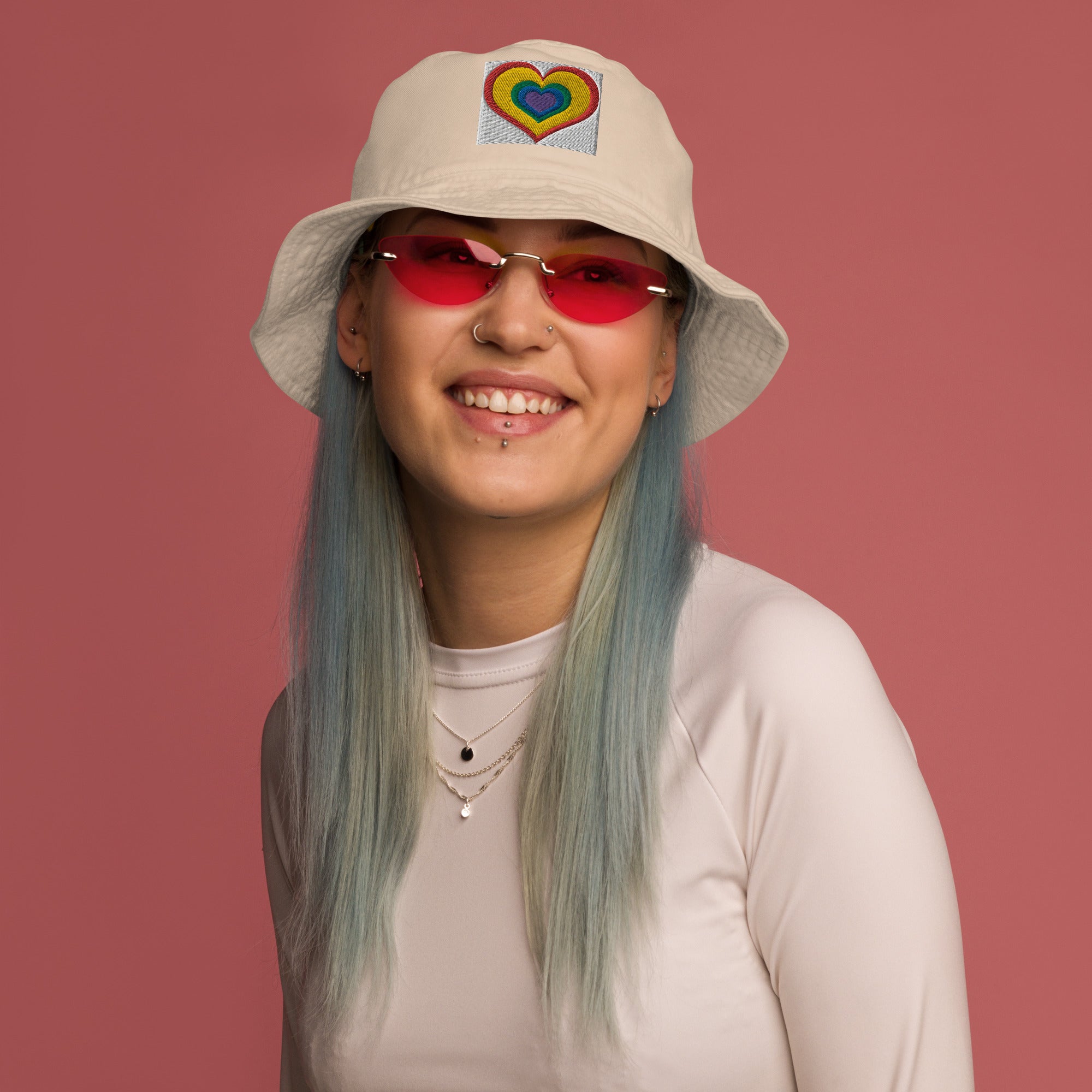 Organic bucket hat, Customized Hat, Freedom Hat, Embroidered Hat