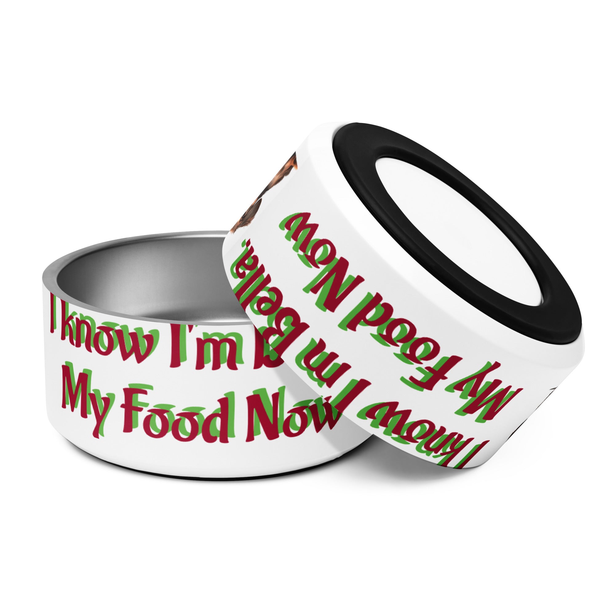 Pet bowl, Feed me bowl, Bella Dog bowl