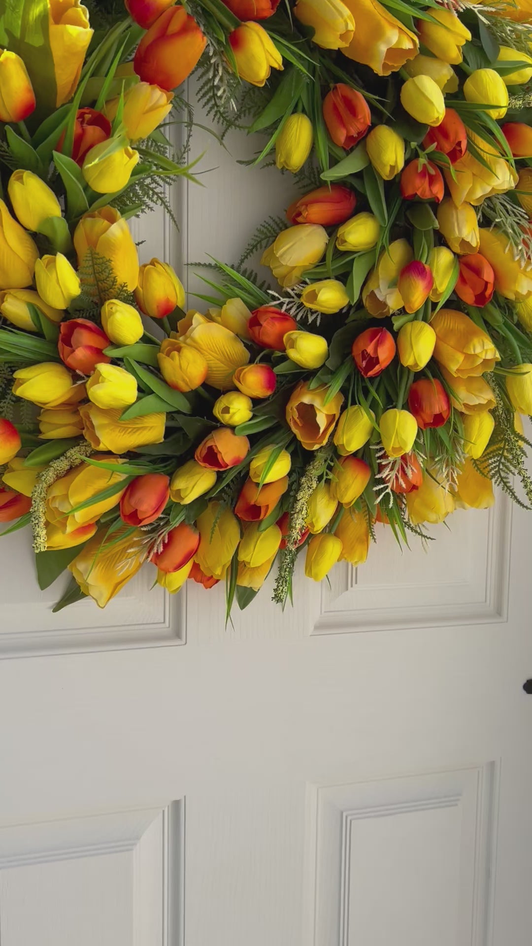 Spring Wreath Tulip Wreath 27" Diameter