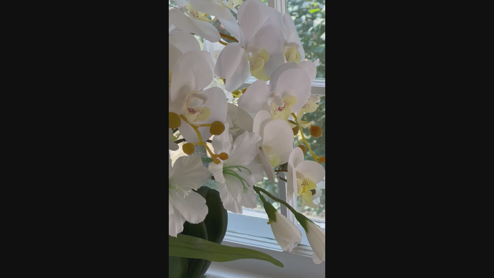 Large Orchid Centerpiece, 21" LX 30" W