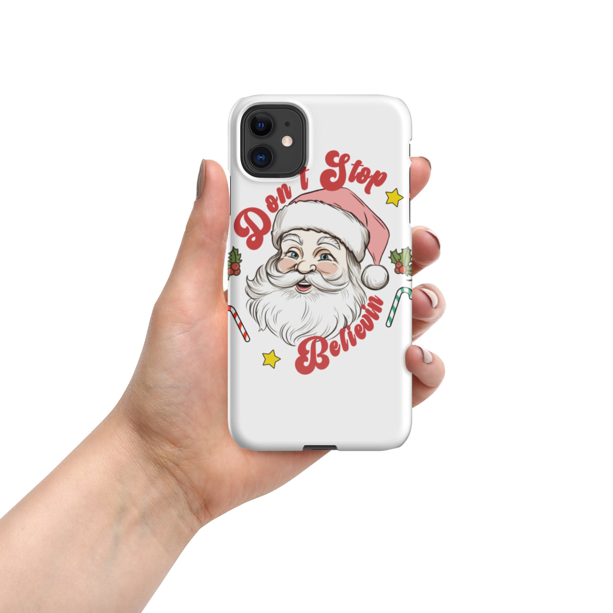 Snap case for iPhone® Don't Stop Believing, Case