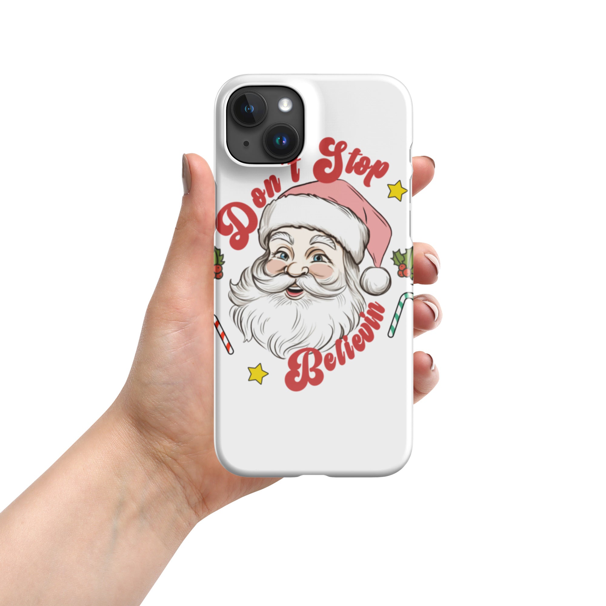 Snap case for iPhone® Don't Stop Believing, Case