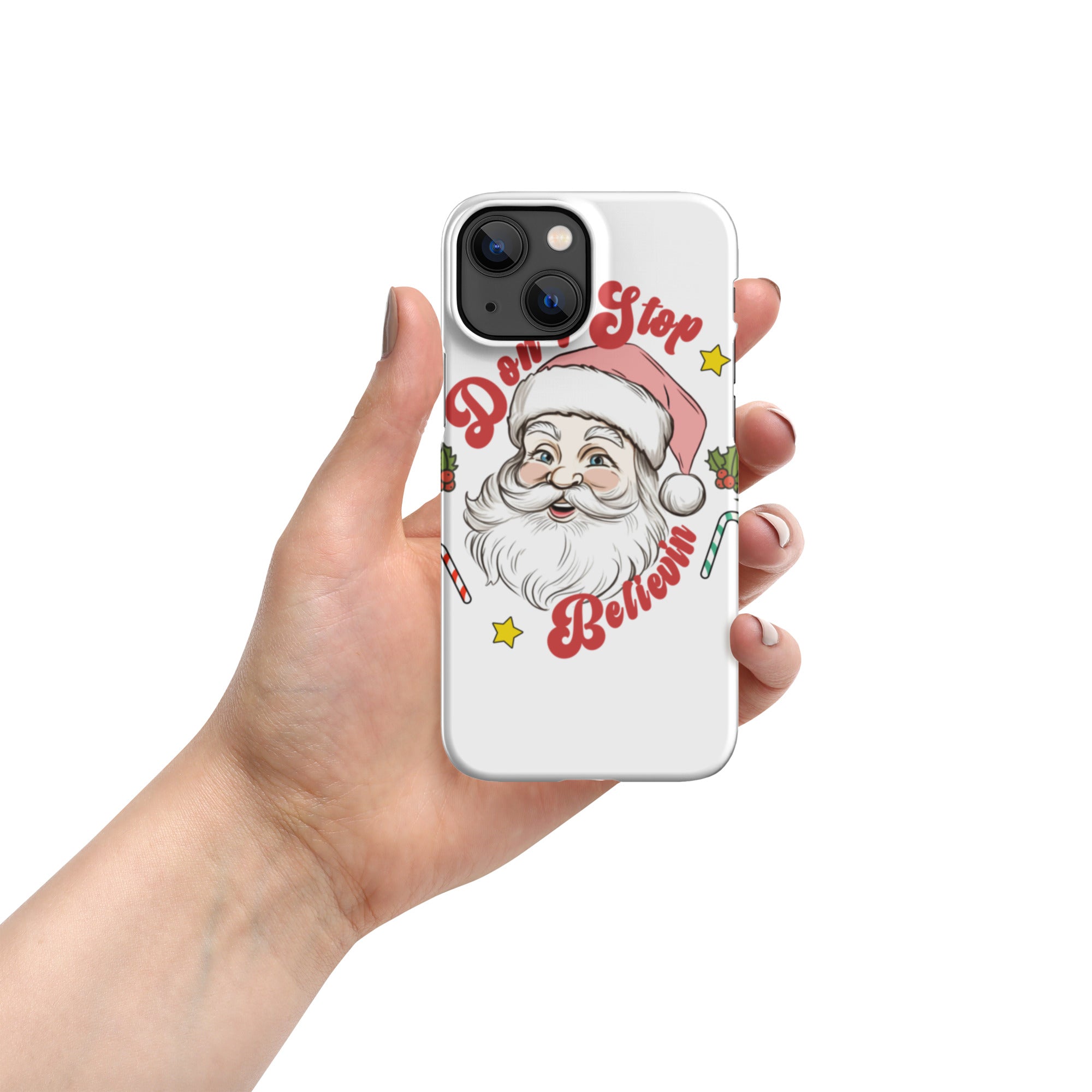 Snap case for iPhone® Don't Stop Believing, Case