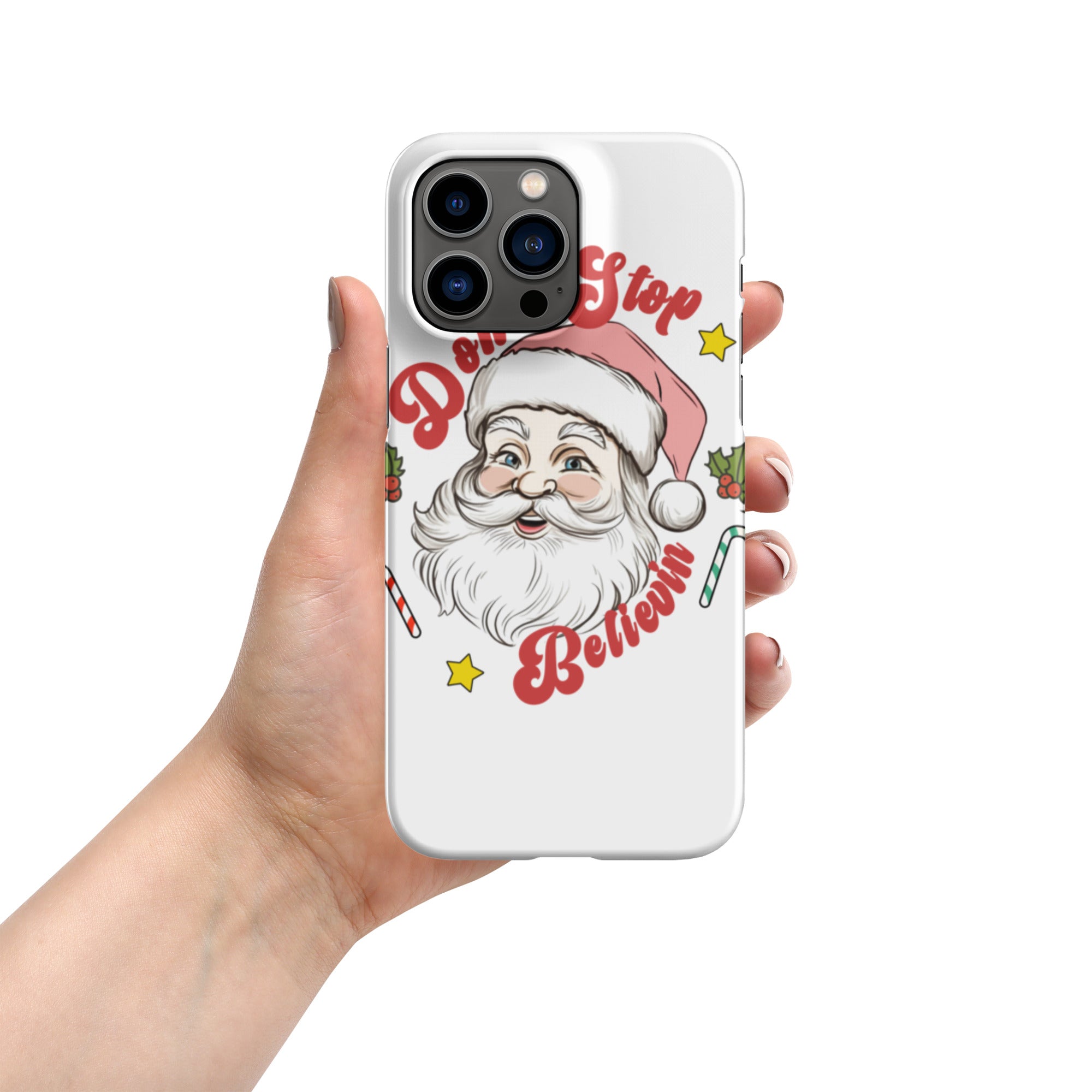 Snap case for iPhone® Don't Stop Believing, Case