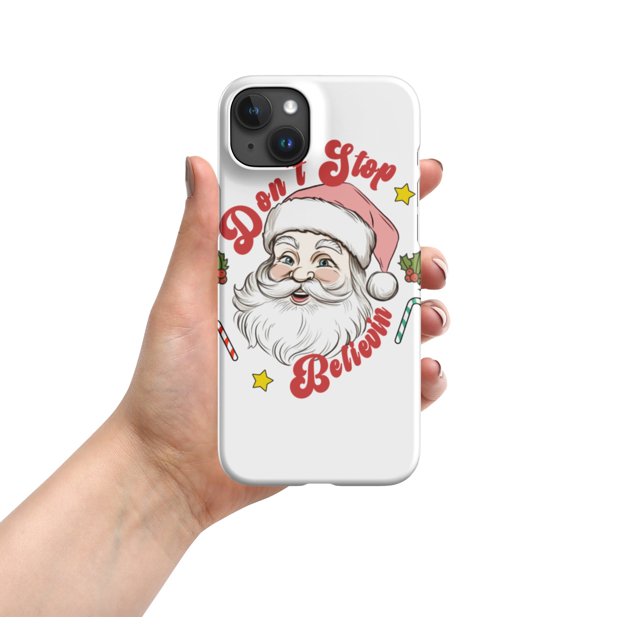 Snap case for iPhone® Don't Stop Believing, Case