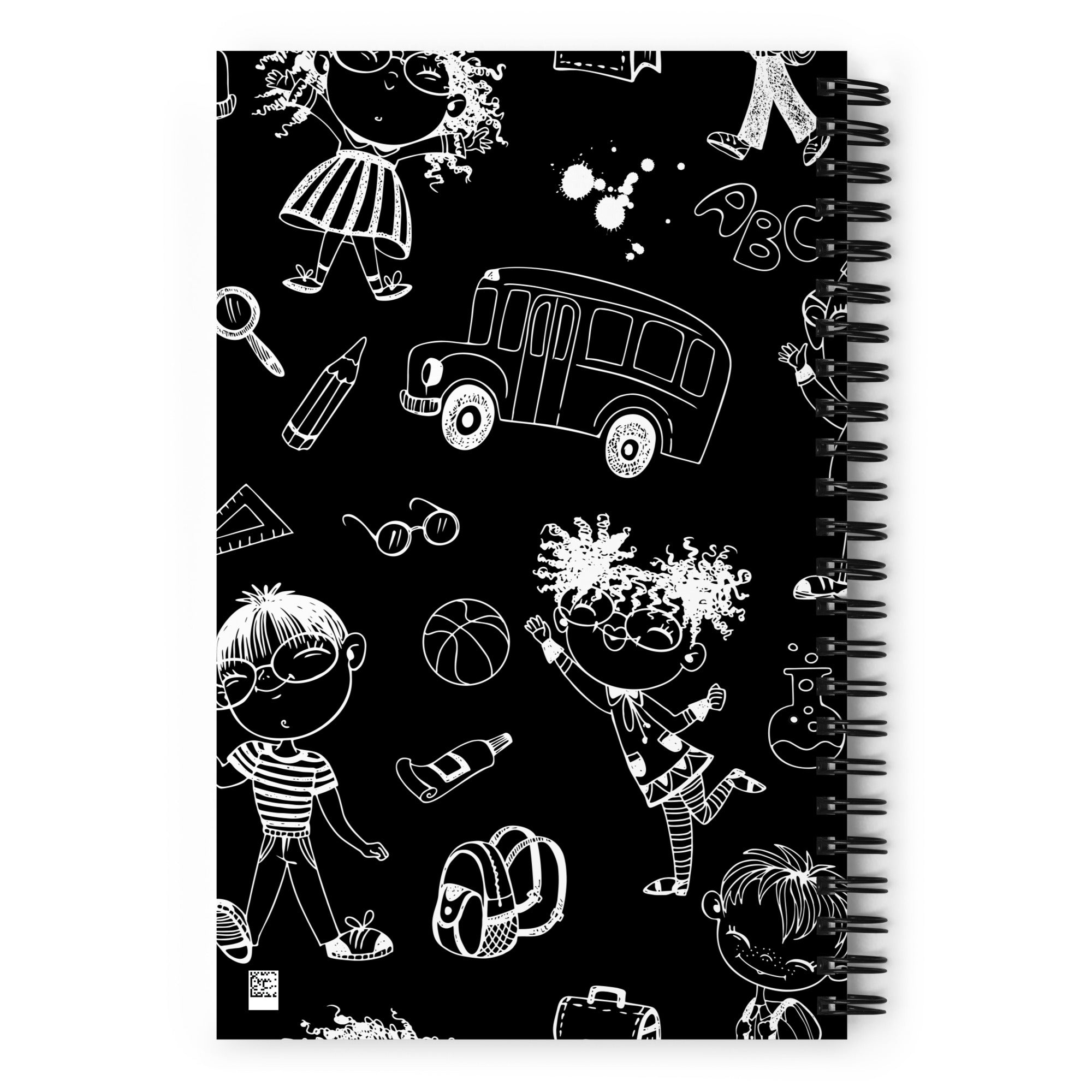 Spiral notebook, Customized, College, Middle School, Kids , School Notebook