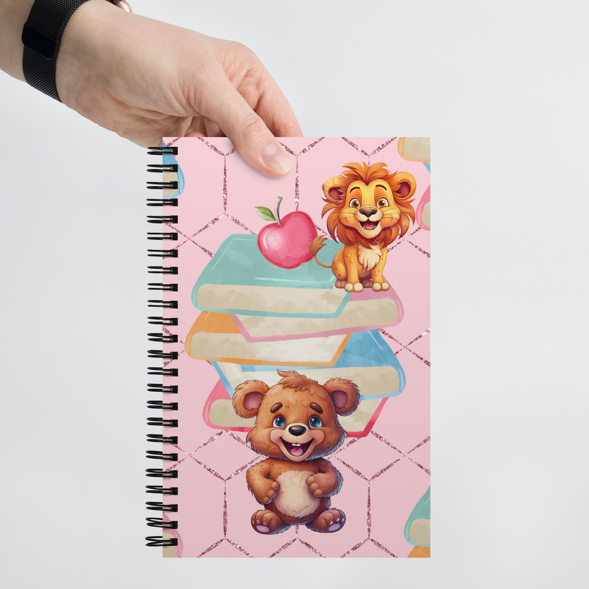Spiral notebook, Customized, College, Middle School, Kids , School Notebook