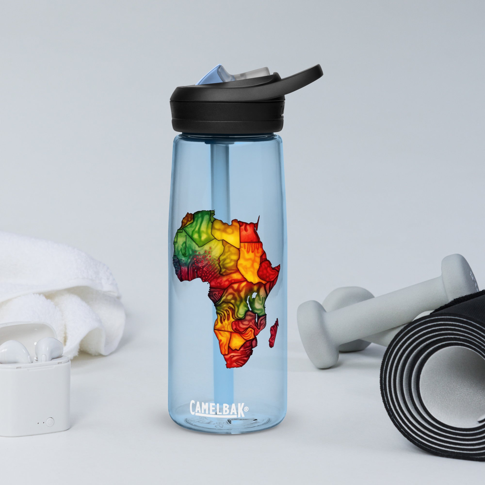 Sports water bottle