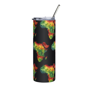 Stainless steel tumbler, Africa, Travel Mug, Coffee Cup, gift, Hot/Cold,