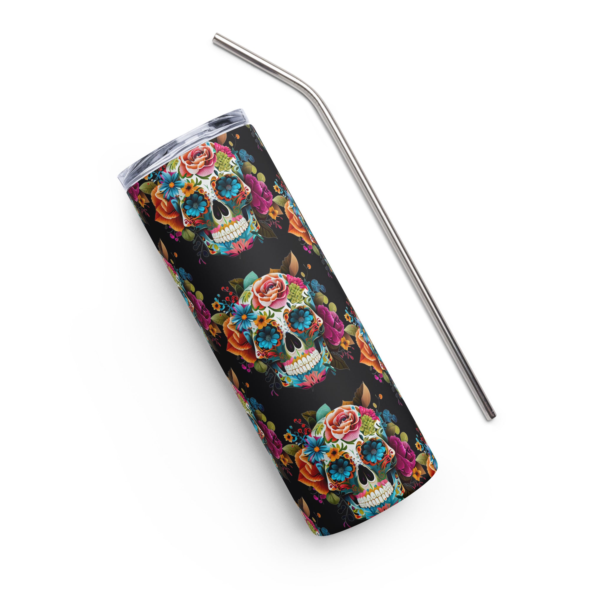 Stainless steel tumbler, Coffee Mug, Skeleton Tumbler, Tea, Gift