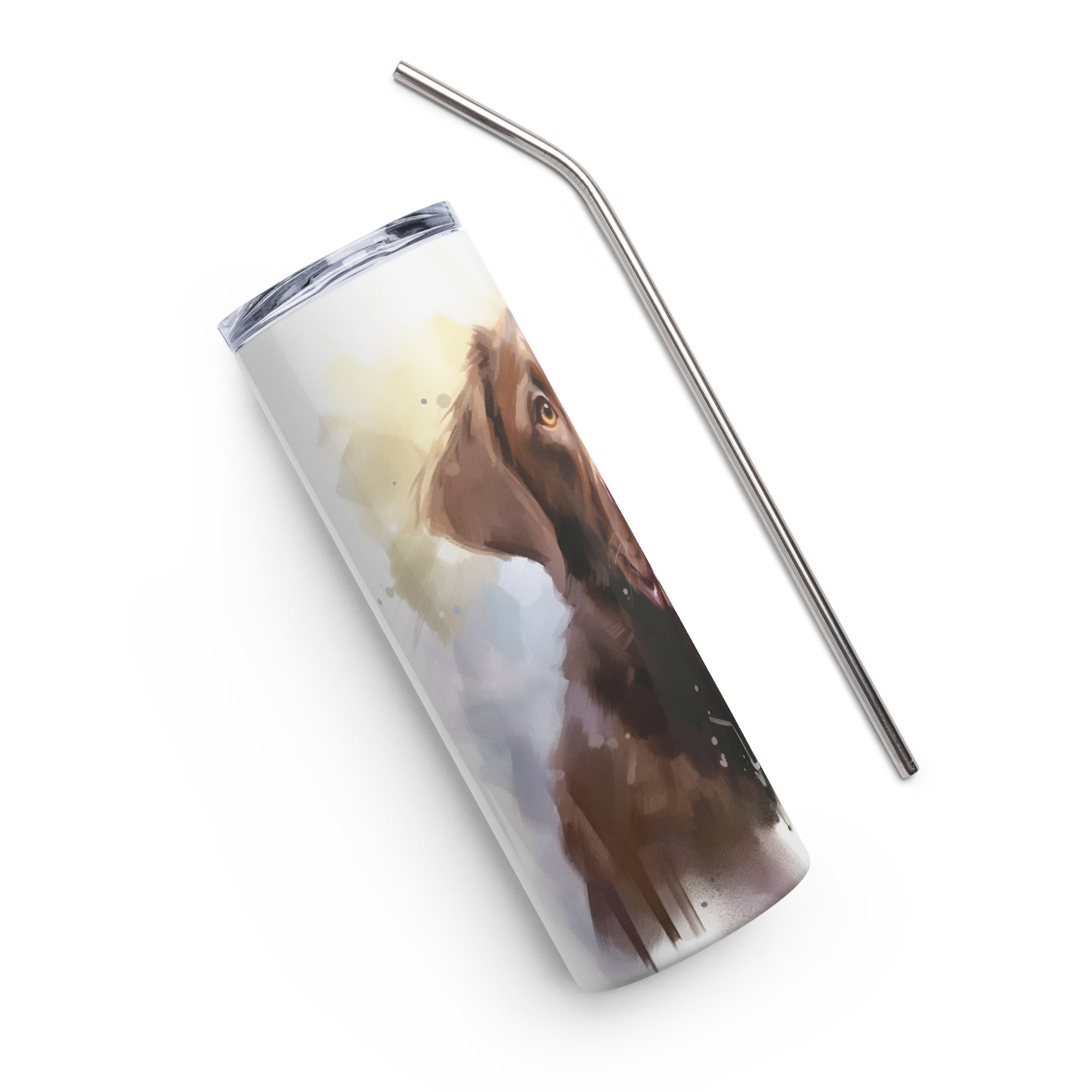 Stainless steel tumbler, Labrador, Gift, Travel, Hot, Cold,