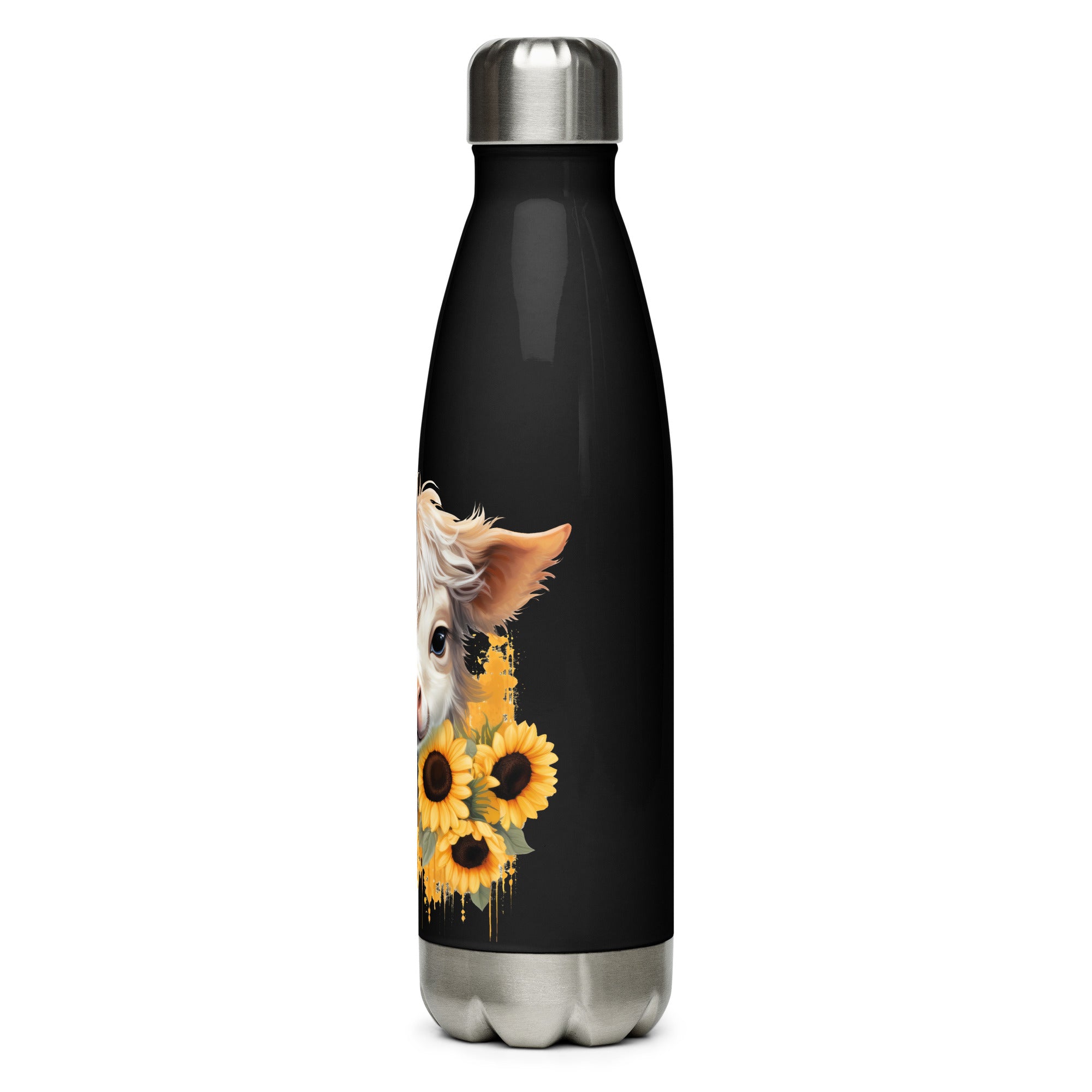 Stainless Steel Water Bottle, School, Customized Bottle, Hot/Cold, Gift