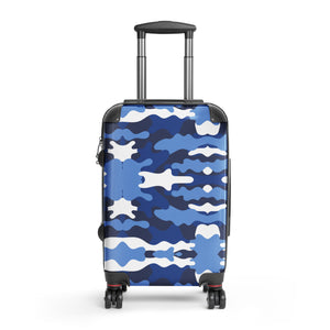 Hard-shell suitcase  Sizes: Small (22″ × 14″ × 9″), Medium (26″ × 18″ × 10″), Large (30″ × 20″ × 11″)