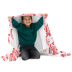 Throw Blanket, Christmas Throw- size  60x80 - 50x60