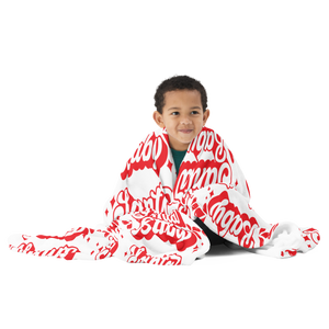 Throw Blanket, Christmas Throw- size  60x80 - 50x60