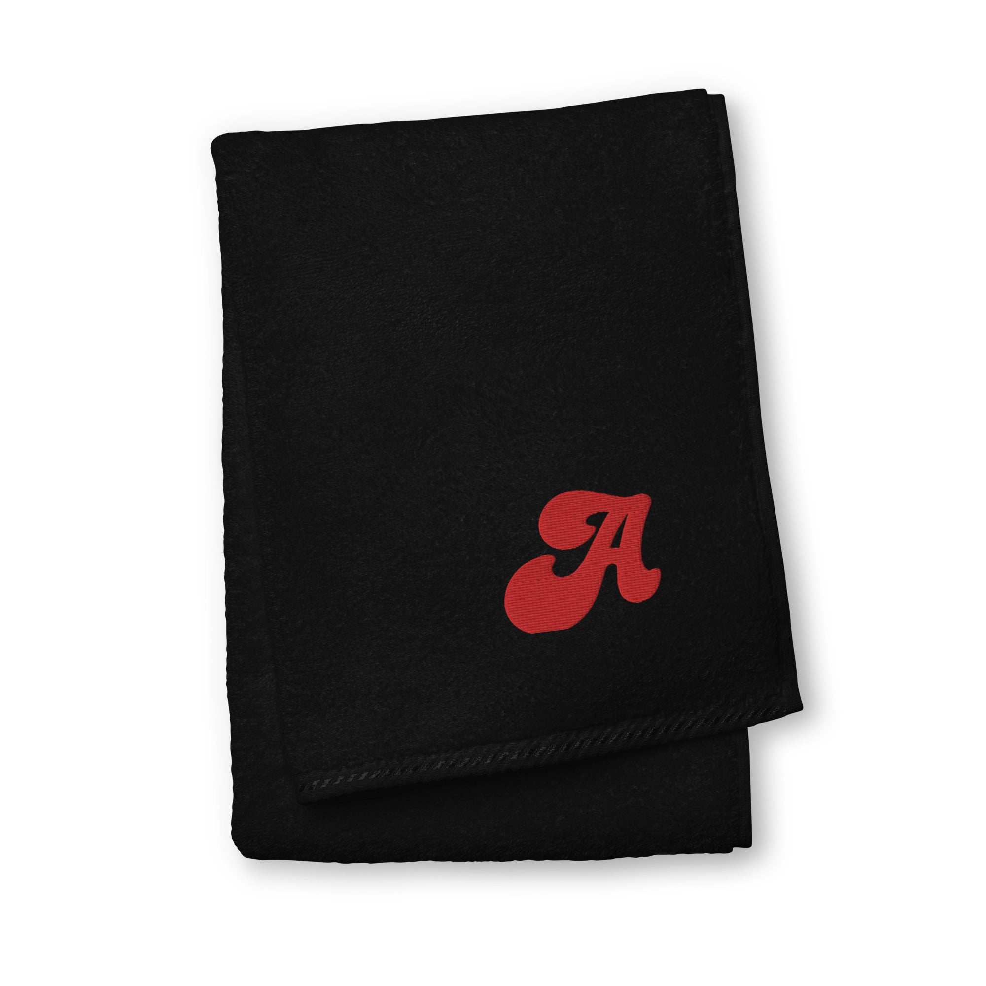 Bath Room Turkish cotton towel, Back to School, Embroidered Initial