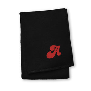 Bath Room Turkish cotton towel, Back to School, Embroidered Initial