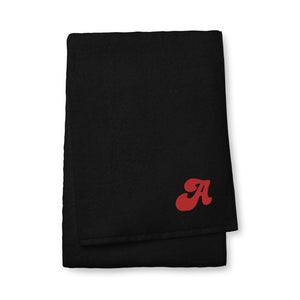 Bath Room Turkish cotton towel, Back to School, Embroidered Initial