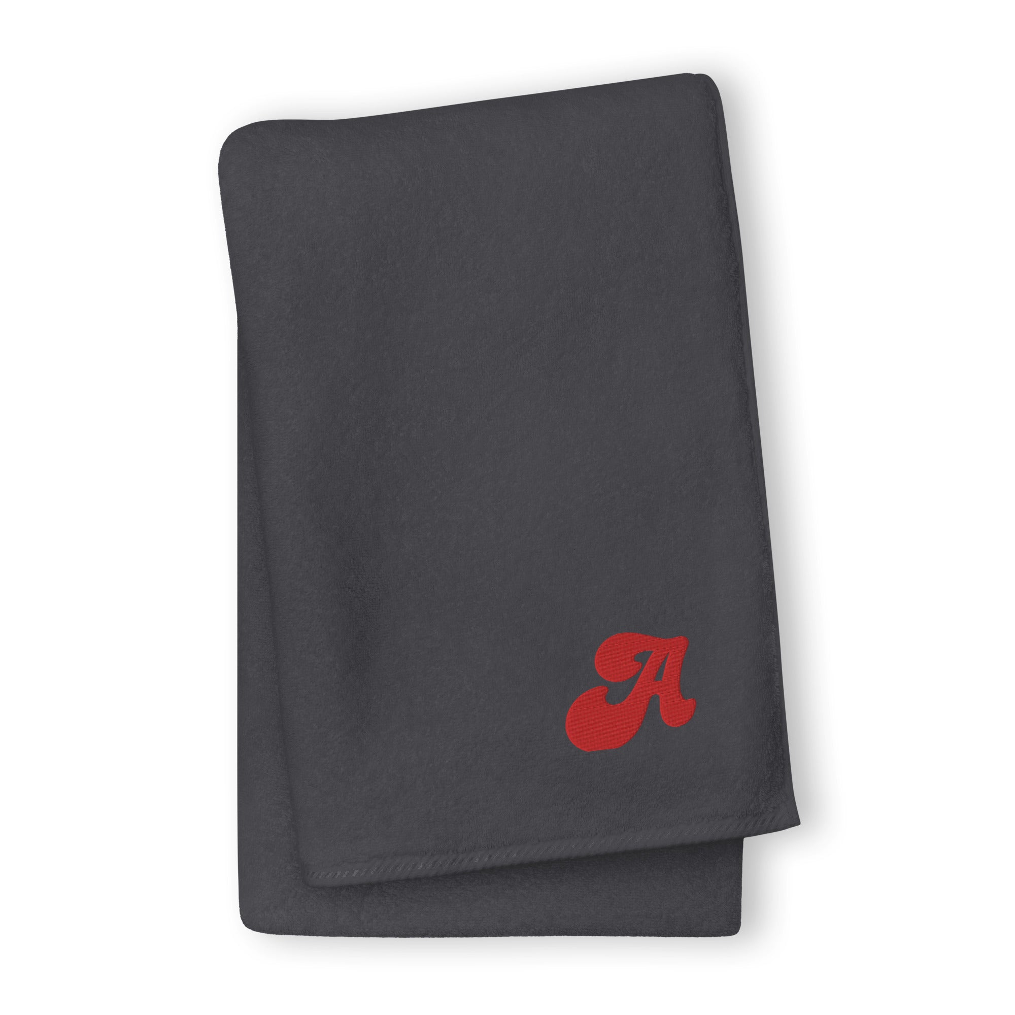 Bath Room Turkish cotton towel, Back to School, Embroidered Initial
