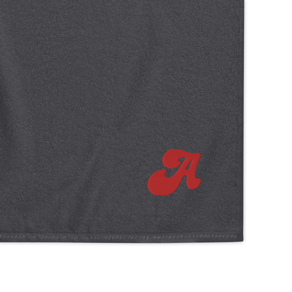 Bath Room Turkish cotton towel, Back to School, Embroidered Initial