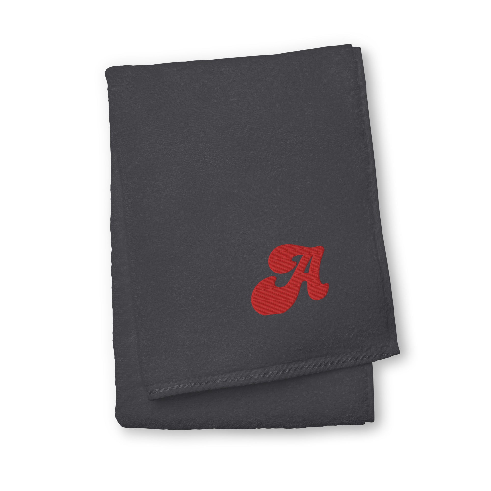 Bath Room Turkish cotton towel, Back to School, Embroidered Initial