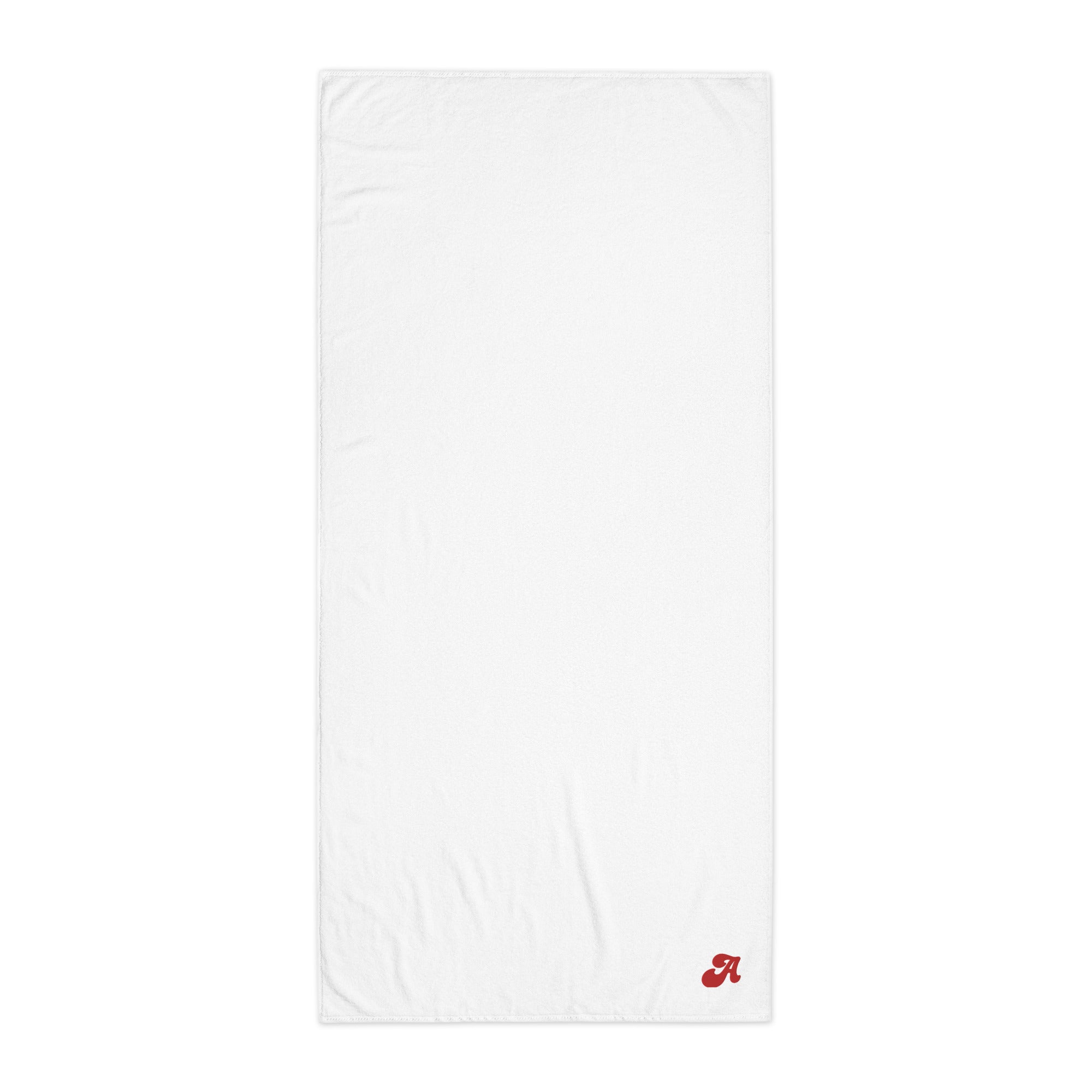 Bath Room Turkish cotton towel, Back to School, Embroidered Initial