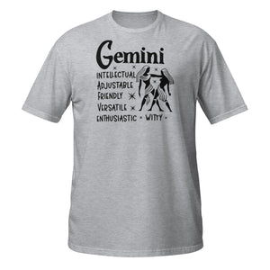 Short-Sleeve Unisex T-Shirt- Gemini