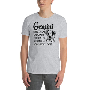 Short-Sleeve Unisex T-Shirt- Gemini