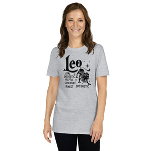 Short-Sleeve Unisex T-Shirt- Leo