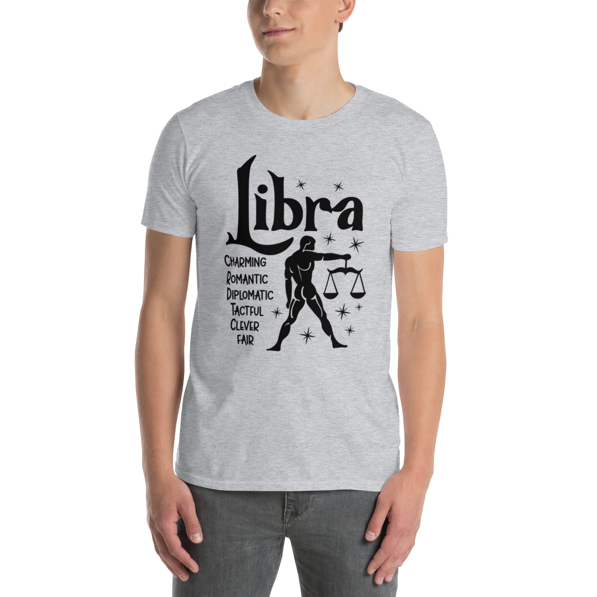 Short-Sleeve Unisex T-Shirt- Libra