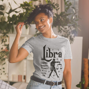 Short-Sleeve Unisex T-Shirt- Libra