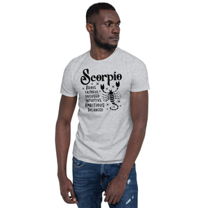 Short-Sleeve Unisex T-Shirt- Scorpio