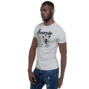 Short-Sleeve Unisex T-Shirt- Scorpio