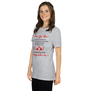 Short-Sleeve Unisex T-Shirt- Mother's Day T- Shirt