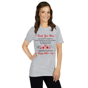 Short-Sleeve Unisex T-Shirt- Mother's Day T- Shirt