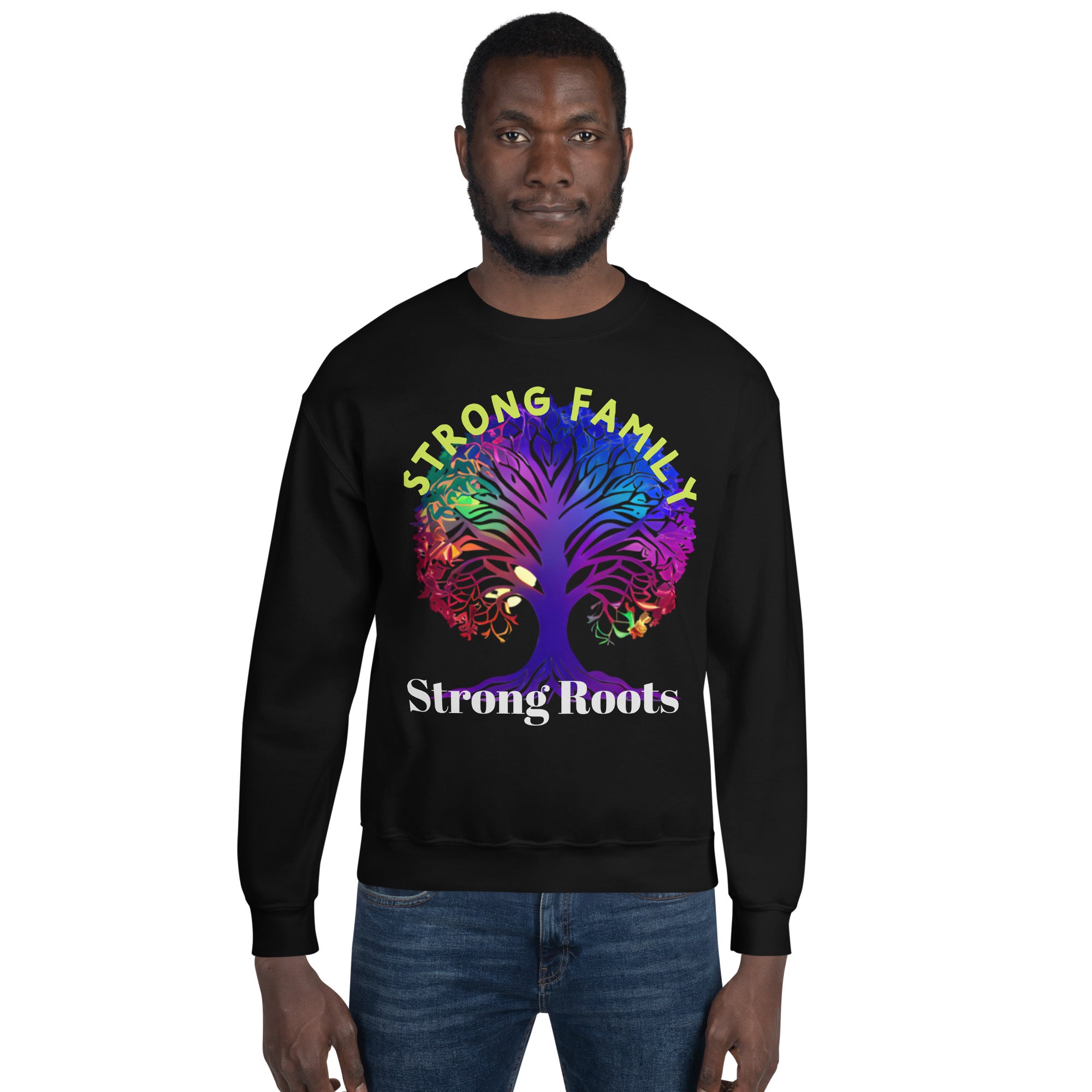 Unisex Sweatshirt, Gift, Back to School. Family Tree,