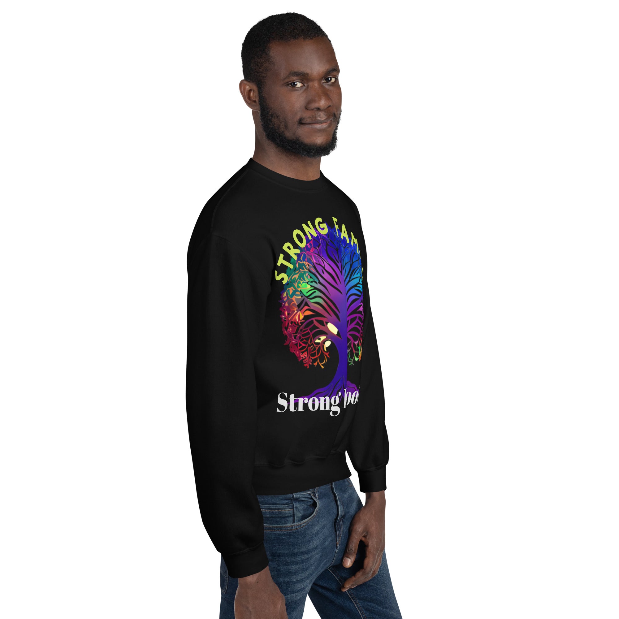 Unisex Sweatshirt, Gift, Back to School. Family Tree,
