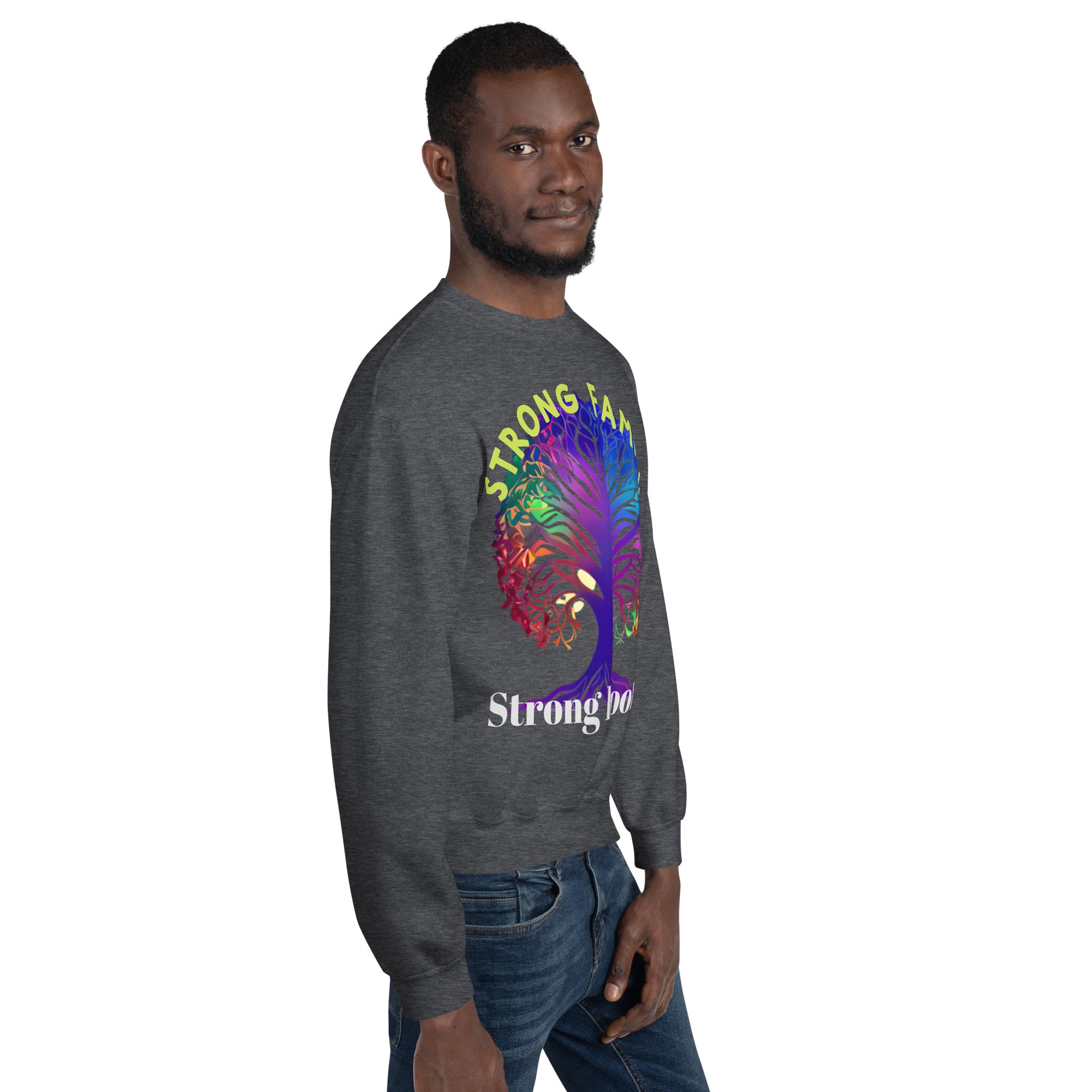 Unisex Sweatshirt, Gift, Back to School. Family Tree,