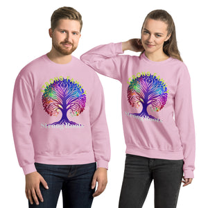 Unisex Sweatshirt, Gift, Back to School. Family Tree,