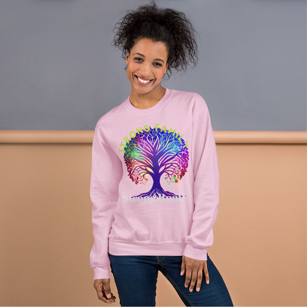 Unisex Sweatshirt, Gift, Back to School. Family Tree,
