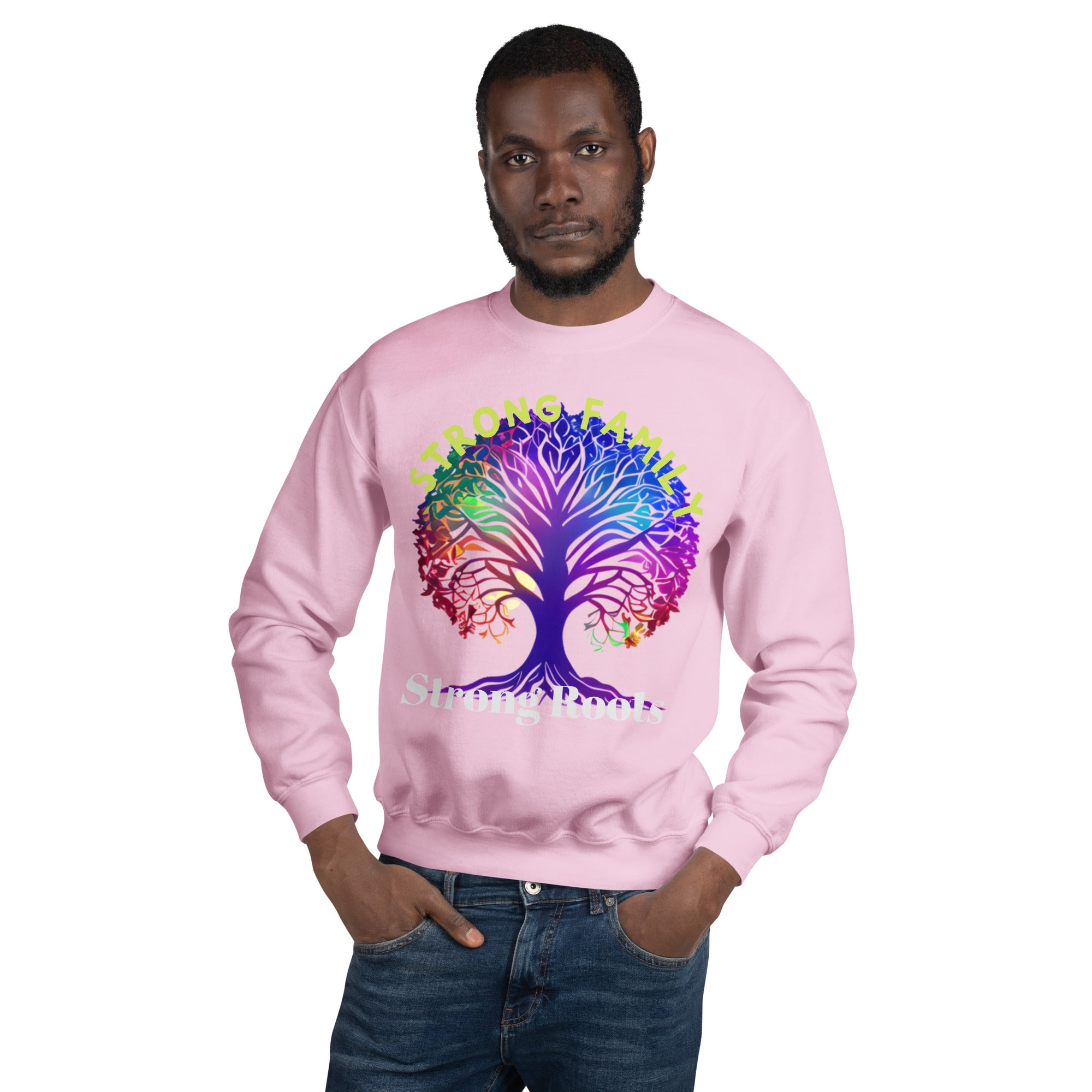 Unisex Sweatshirt, Gift, Back to School. Family Tree,