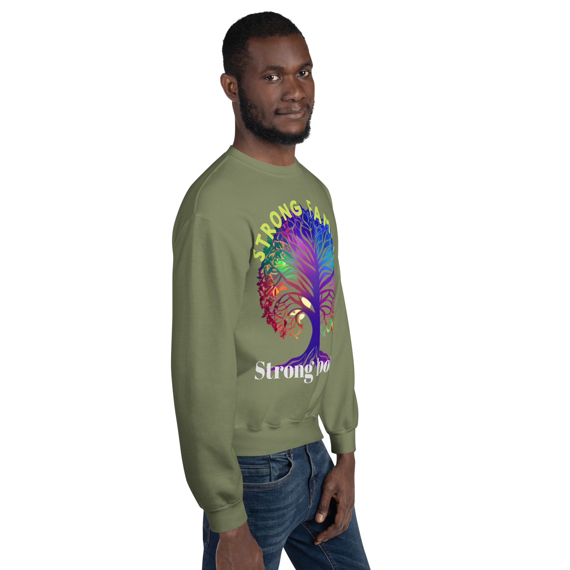 Unisex Sweatshirt, Gift, Back to School. Family Tree,