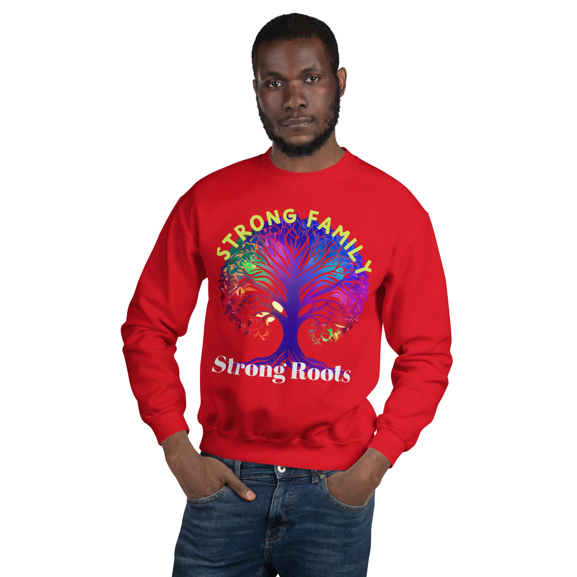 Unisex Sweatshirt, Gift, Back to School. Family Tree,