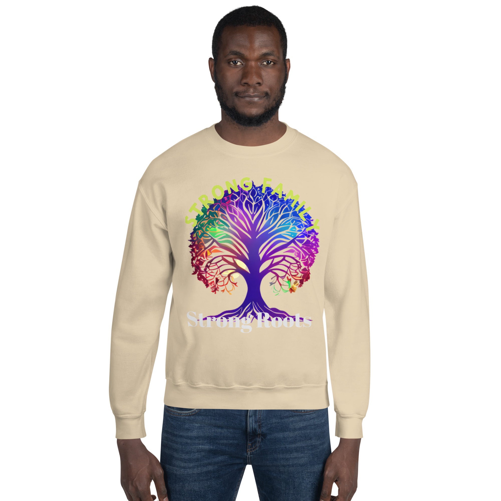 Unisex Sweatshirt, Gift, Back to School. Family Tree,