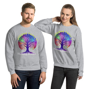 Unisex Sweatshirt, Gift, Back to School. Family Tree,