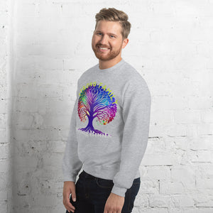Unisex Sweatshirt, Gift, Back to School. Family Tree,