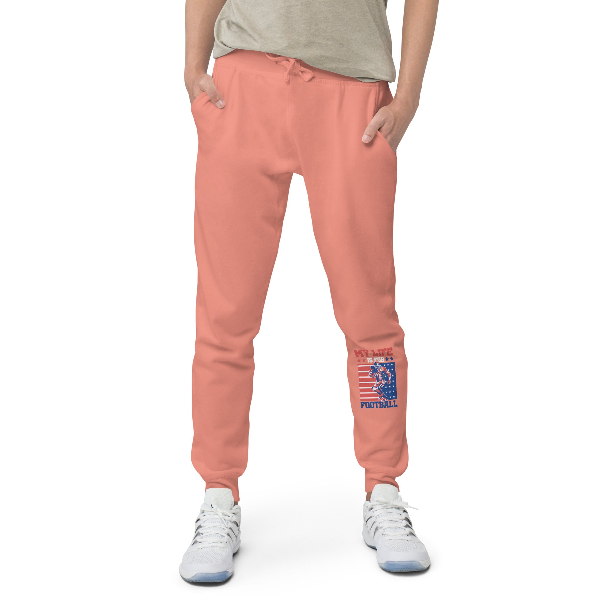 Unisex fleece sweatpants, Football