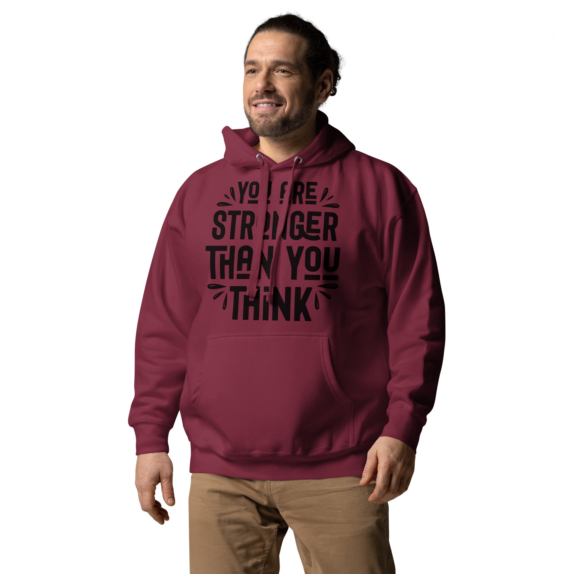 Unisex Hoodie, (Stronger then you think) Back to School, Gift, Travel